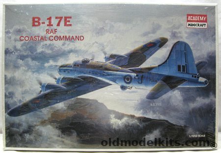 Academy 1/72 Boeing B-17E RAF Coastal Command Flying Fortress, 2141 plastic model kit